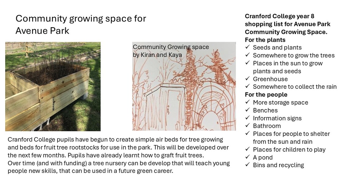 Avenue Park plans
